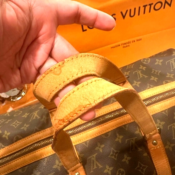 Louis Vuitton Monogram Sac Souple 45 Hand Boston Bag M41624 LV 3698L - Picture 9 of 17